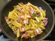 Rezept: Schlichte Nudelpfanne Bild Nr. 5650 Schlichte Nudelpfanne - Rezept - Bild Nr. 5650