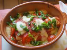 Spargel mit Tomaten und Mozzarella überbacken - Rezept - Bild Nr. 5651