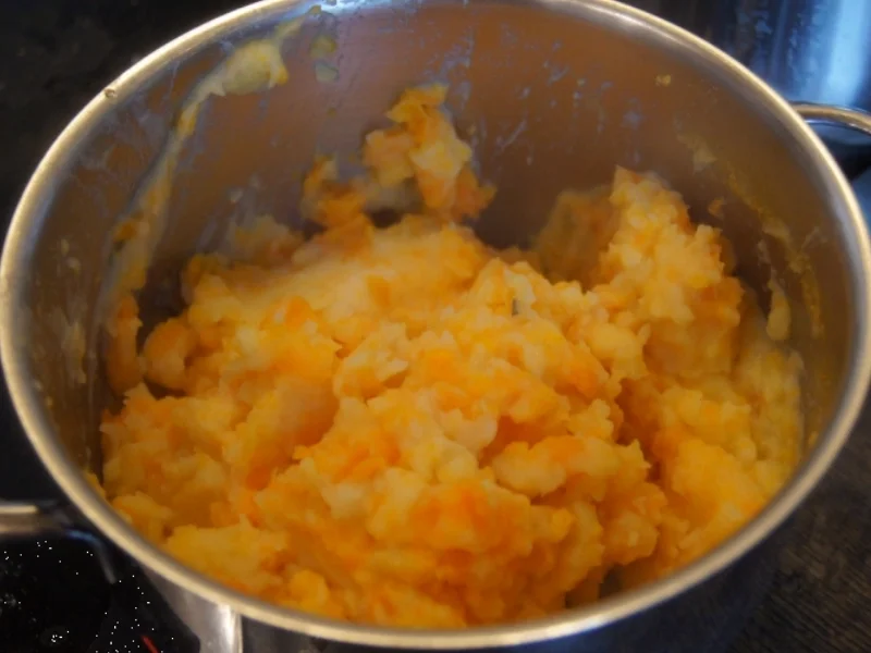 Rezept: Fischfilet mit Blumenkohl und Möhren-Kartoffelstampf Bild Nr. 5659 Fischfilet mit Blumenkohl und Möhren-Kartoffelstampf - Rezept - Bild Nr. 5659