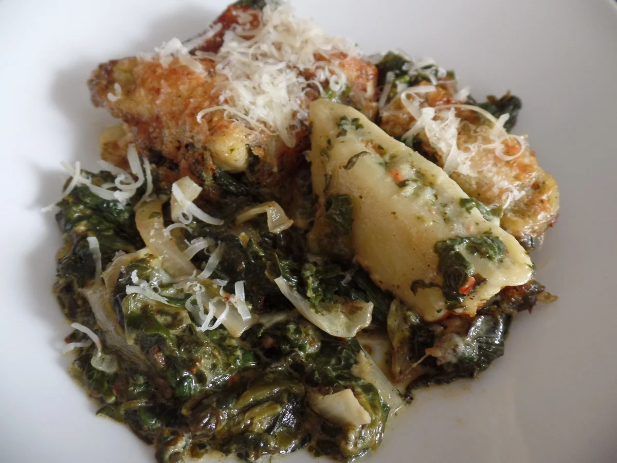 Gemüse-Maultaschen -Spinat-Auflauf - Rezept - Bild Nr. 5650