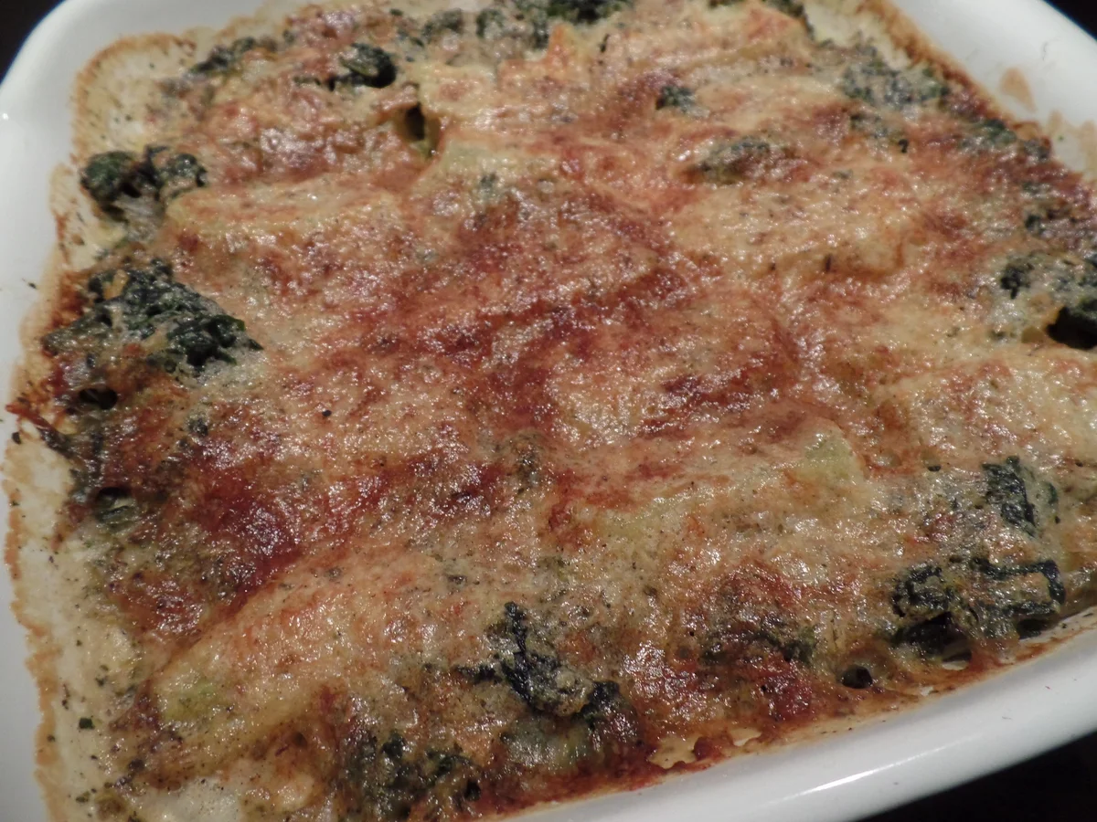 Gemüse-Maultaschen -Spinat-Auflauf - Rezept - Bild Nr. 5659