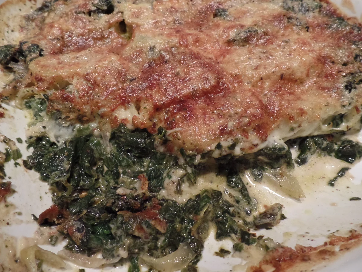 Gemüse-Maultaschen -Spinat-Auflauf - Rezept - Bild Nr. 5660