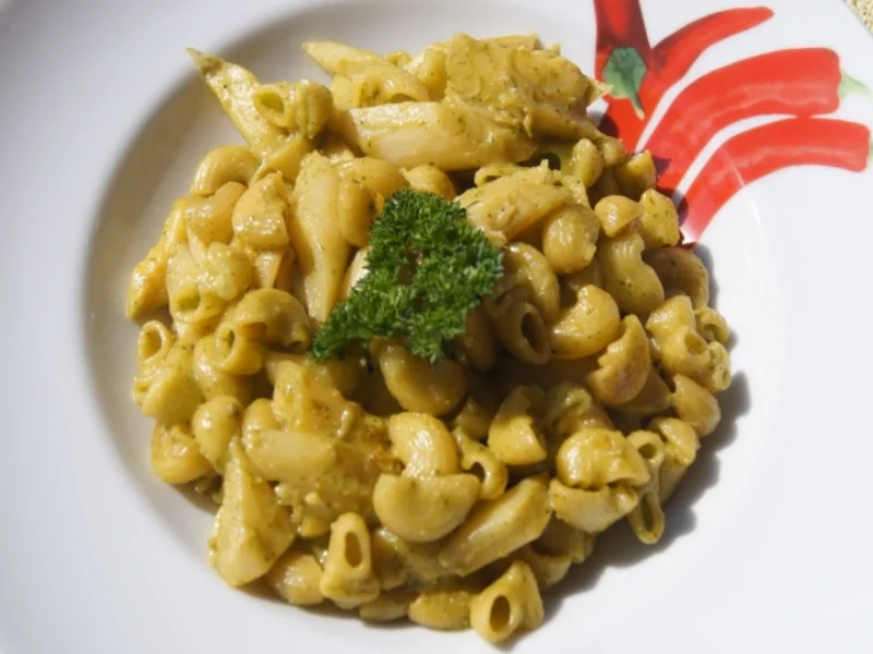 Rezept: Pasta mit Spargel und Petersilien-Pesto Bild Nr. 5650 Pasta mit Spargel und Petersilien-Pesto - Rezept - Bild Nr. 5650