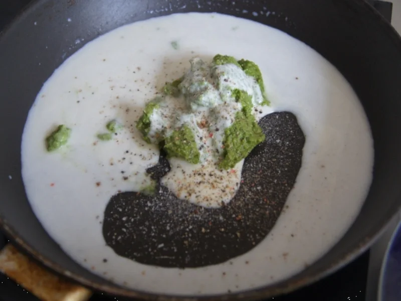 Rezept: Pasta mit Spargel und Petersilien-Pesto Bild Nr. 5657 Pasta mit Spargel und Petersilien-Pesto - Rezept - Bild Nr. 5657