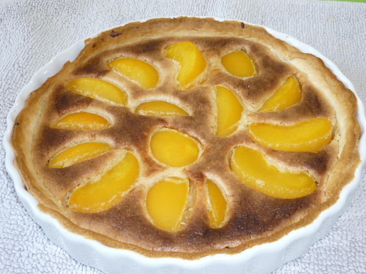 Pfirsich-Mandel-Tarte - Rezept mit Bild - kochbar.de