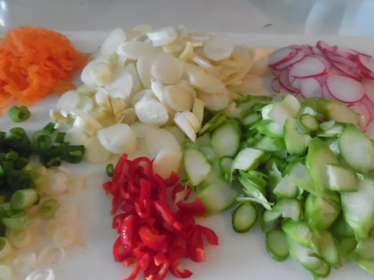 Spargelsalat mit Melone - Rezept - Bild Nr. 5654