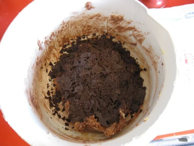 Schmand Kuchen mit Birnen und Schoko - Rezept - Bild Nr. 5