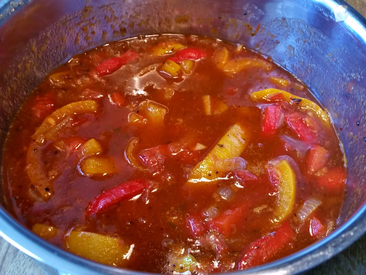 Schnitzel mit pikanter Paprikasoße - Rezept - Bild Nr. 7