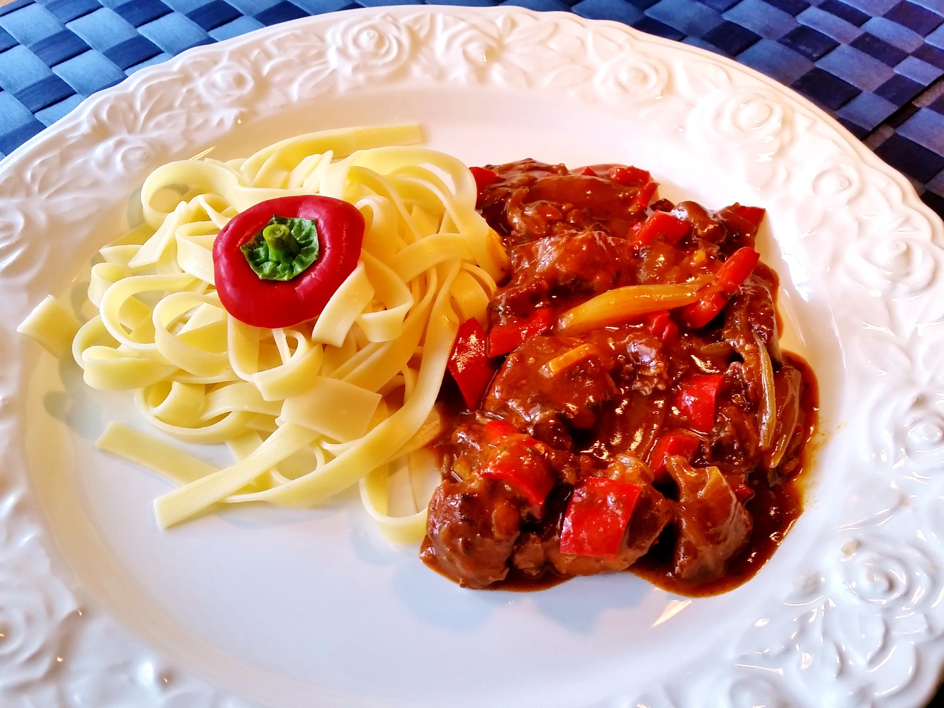 Bilder für Paprika-Ragout vom Schwein Rezept