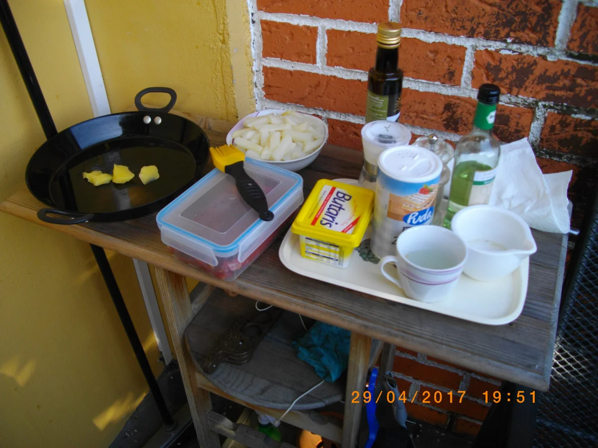 Rezept: Rinderflanke mit Spargel aus dem Kugelgrill Bild Nr. 5682 Rinderflanke mit Spargel aus dem Kugelgrill - Rezept - Bild Nr. 5682