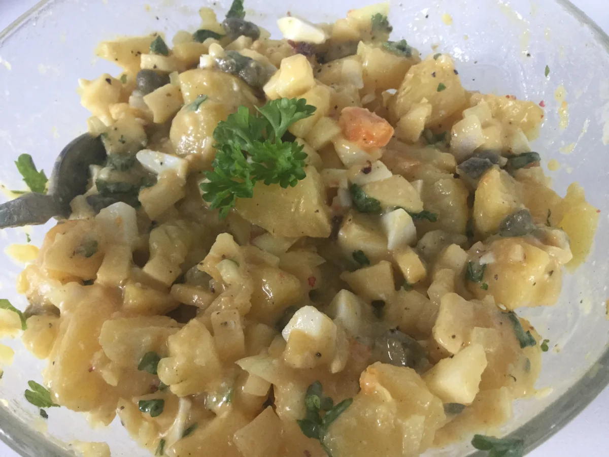 Kartoffelsalat mit Apfel und... - Rezept - Bild Nr. 5685