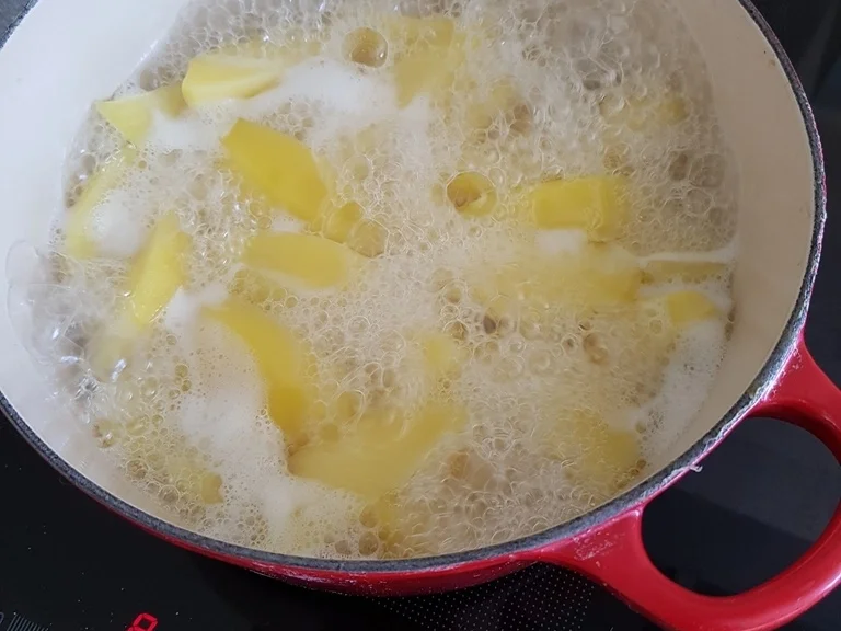 Hähnchenbrust Kohlrabi-Spaghetti Pilzcremesosse  à la Biggi - Rezept - Bild Nr. 5689