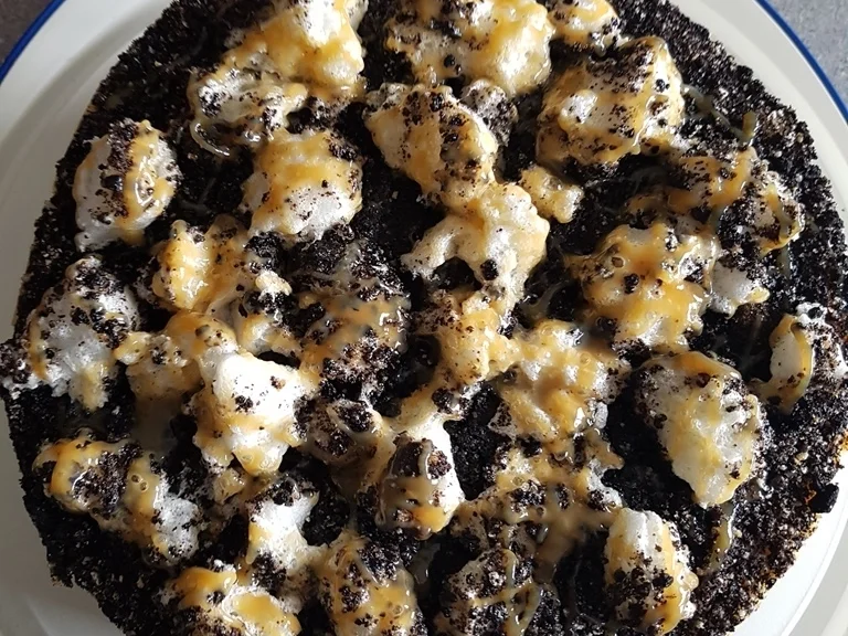 "Schmutzfink" Grießpuddingtorte ohne Backen - Rezept - Bild Nr. 5707