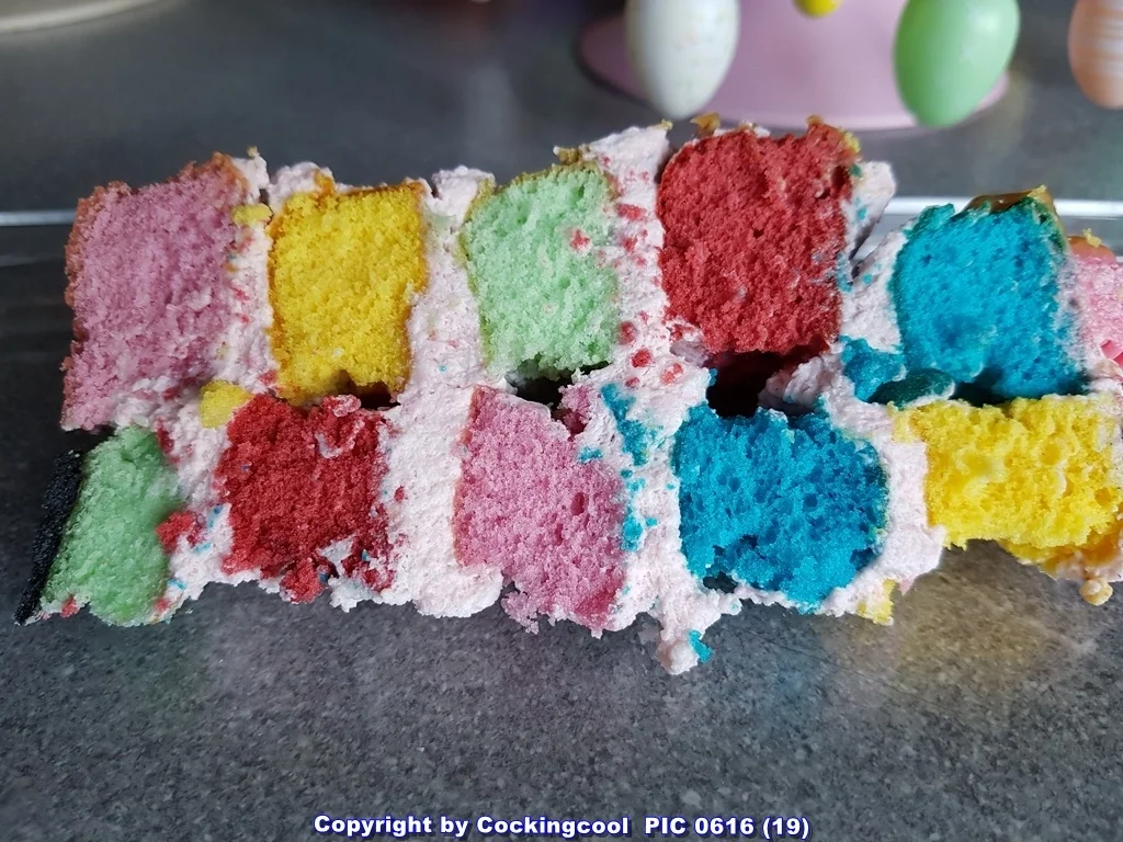 Biskuit "Naked Cake" mit "Dominotorte" - Rezept - Bild Nr. 5694