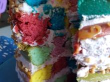 Biskuit "Naked Cake" mit "Dominotorte" - Rezept - Bild Nr. 5696