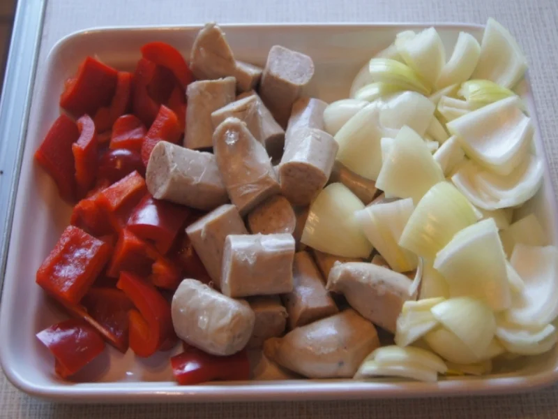 Würstchen-Gemüse-Spieße - Rezept - Bild Nr. 5679