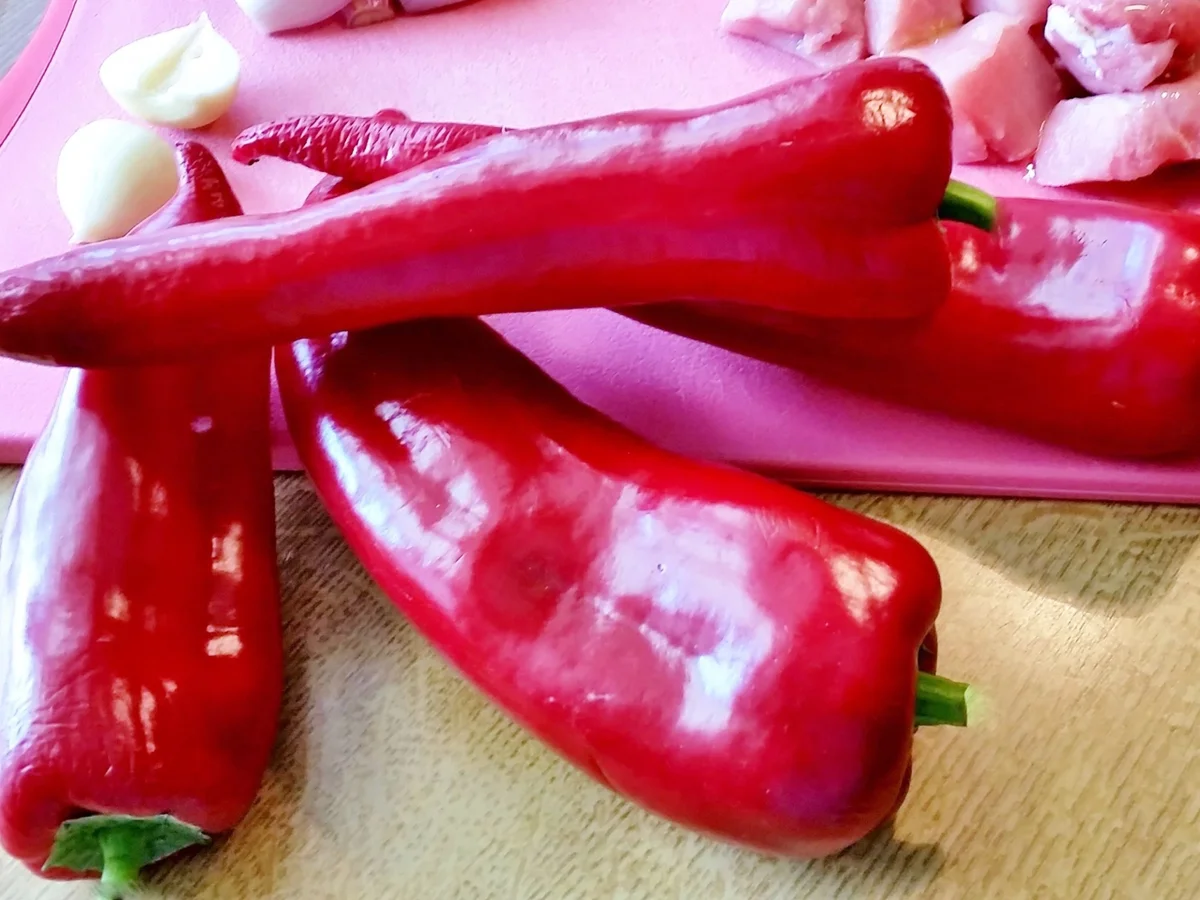 Rote Spitzpaprika ... - Rezept - Bild Nr. 5689