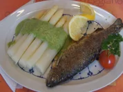 Gebackene Forelle mit Spargel - Rezept - Bild Nr. 5684
