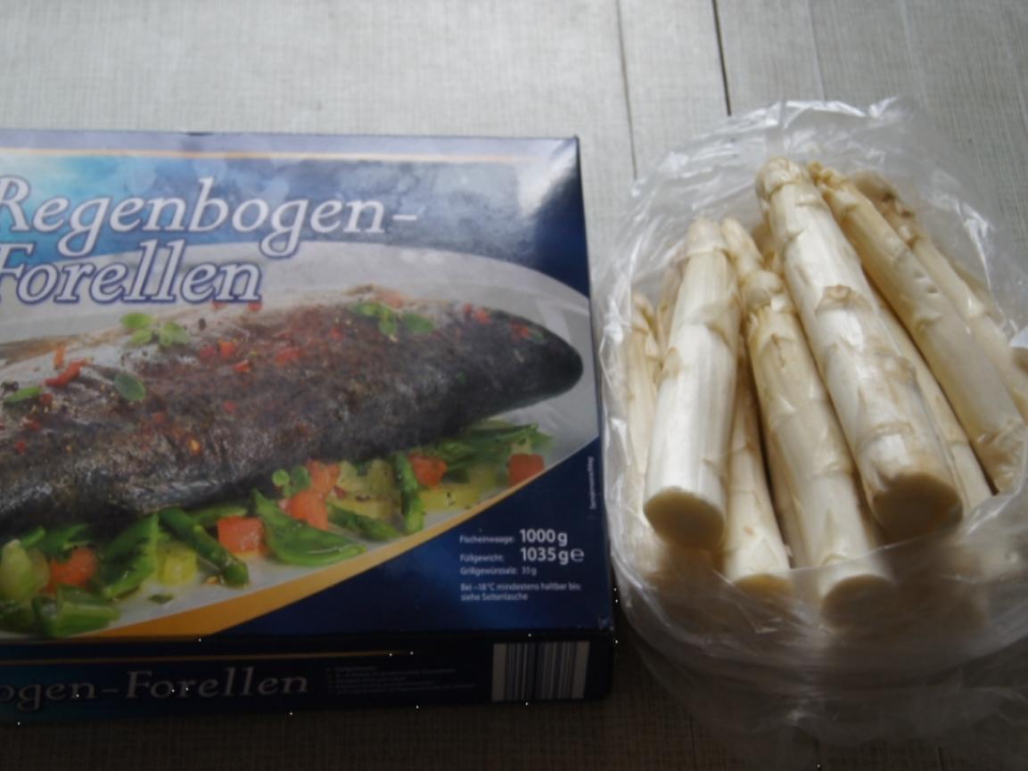 Gebackene Forelle Mit Spargel Rezept Mit Bild Kochbar De