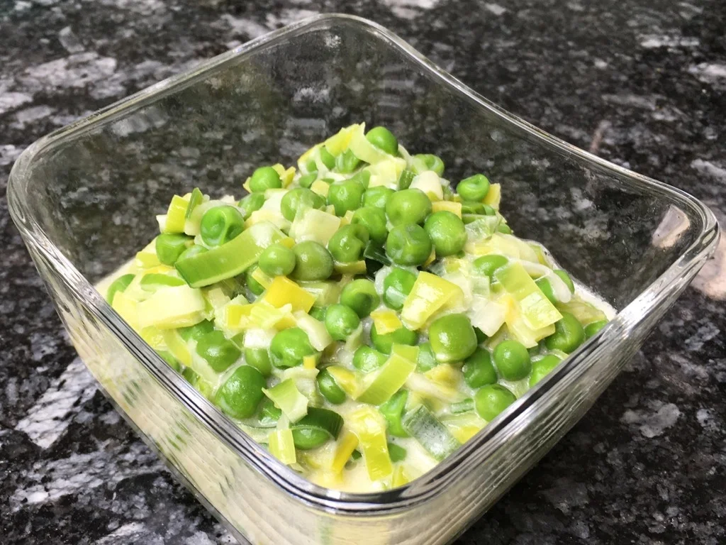 Cremiges Lauch-Erbsen-Gemüse - Rezept - Bild Nr. 5685