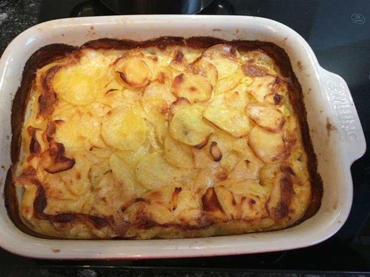 Kartoffelgratin klassisch ohne Käse - einfach - von TimsKitchen-de