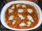 fruchtige Tomaten-Bolognese überbacken mit Mozzarella - Rezept