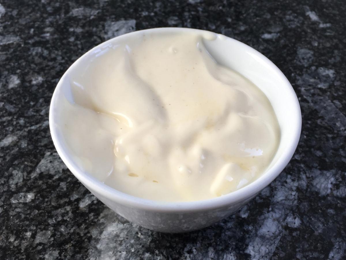 Knoblauch Mayonnaise in 30 Sekunden - Rezept - Bild Nr. 2