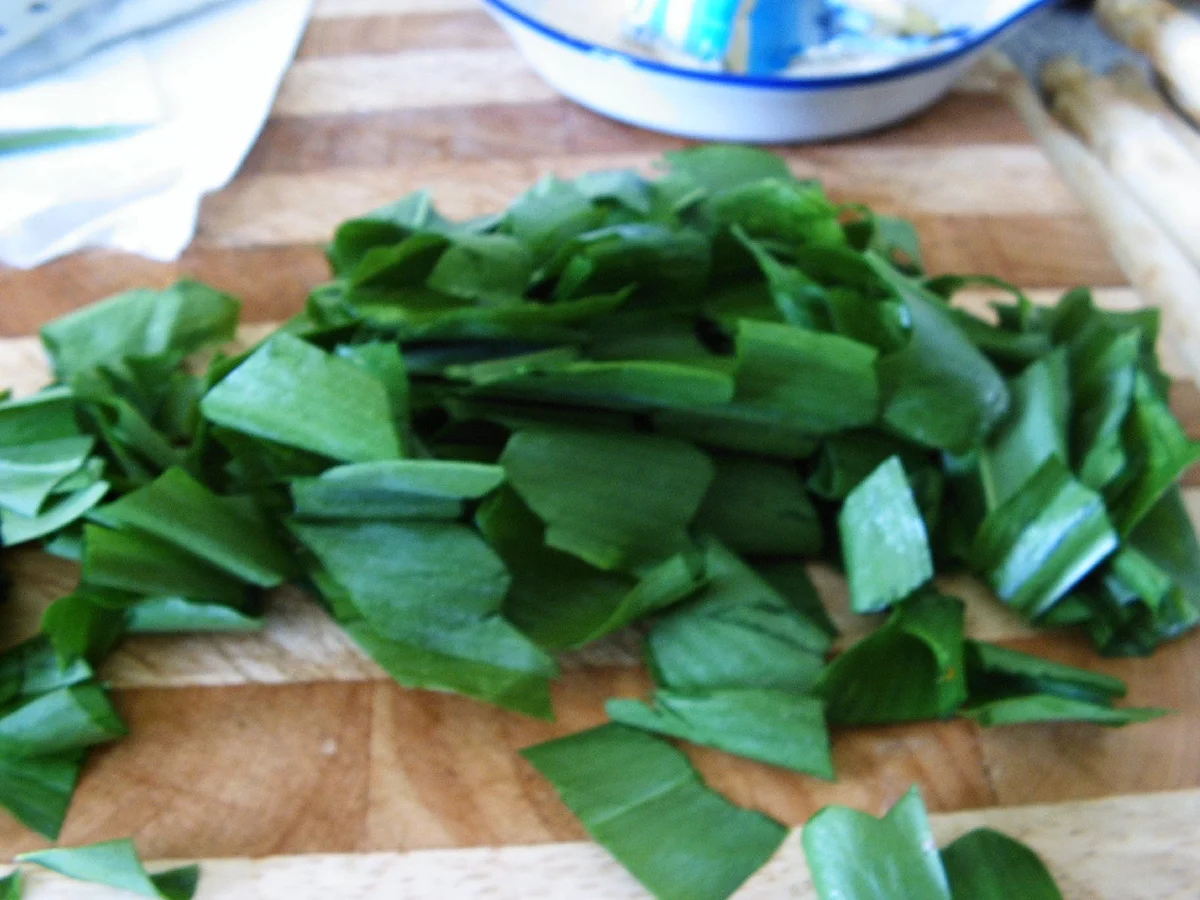 Rezept: Schweinefilet mit Bärlauchkruste Bild Nr. 5691 Schweinefilet mit Bärlauchkruste - Rezept - Bild Nr. 5691