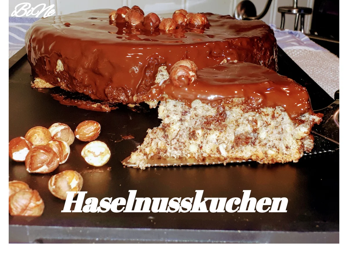 Rezept: BiNe` S HASELNUSSKUCHEN Bild Nr. 5700 BiNe` S HASELNUSSKUCHEN - Rezept - Bild Nr. 5700