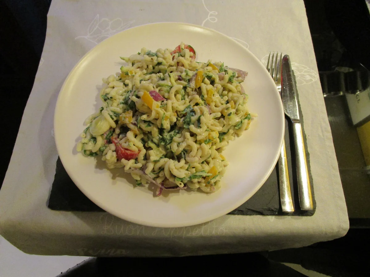 Nudelsalat mit Sauerampfer - Rezept - Bild Nr. 5694
