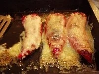 gefüllte überbackene Paprika - Rezept