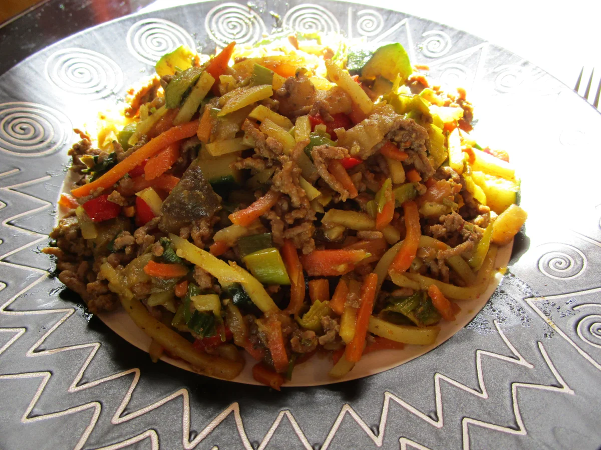 Rezept: Hackfleischpfanne Bild Nr. 5698 Hackfleischpfanne - Rezept - Bild Nr. 5698