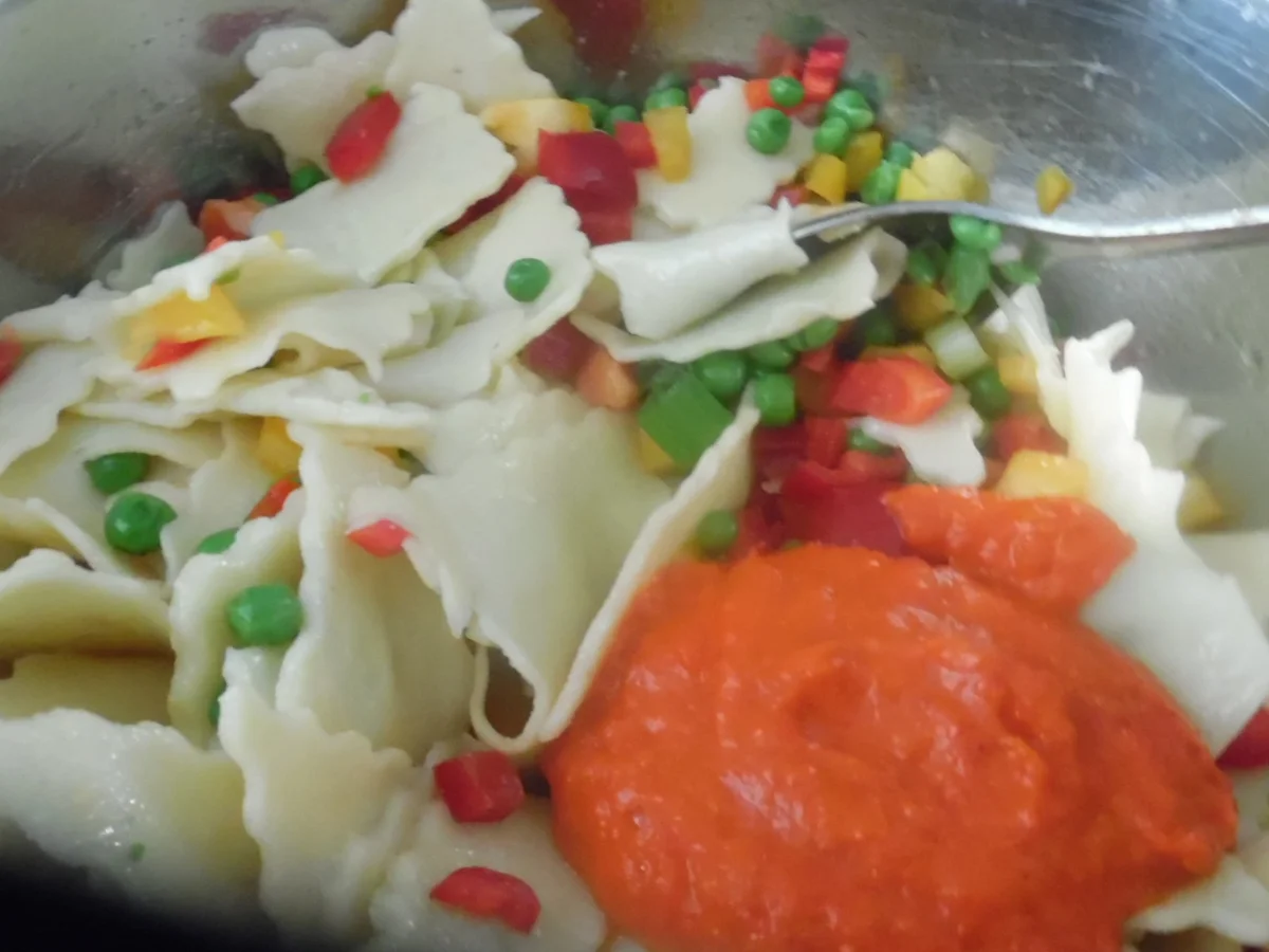 Nudelsalat - Grillbeilage - Rezept - Bild Nr. 5700