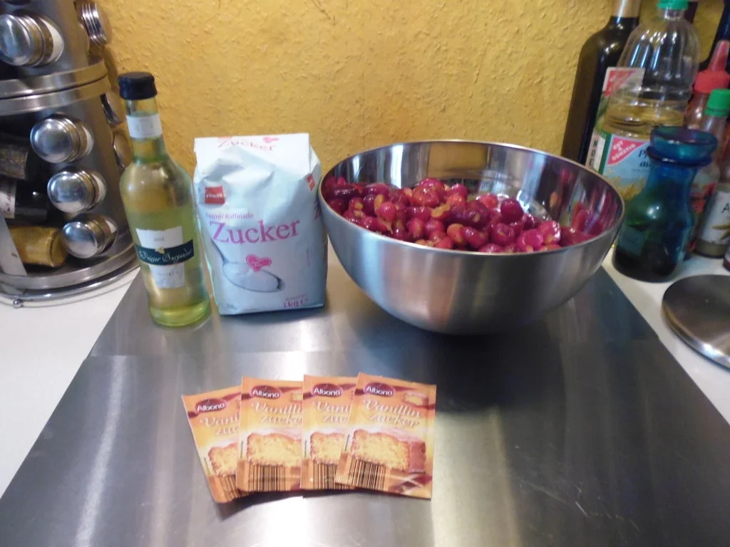 Roter Kirschpflaumenkompott - Rezept - Bild Nr. 5700