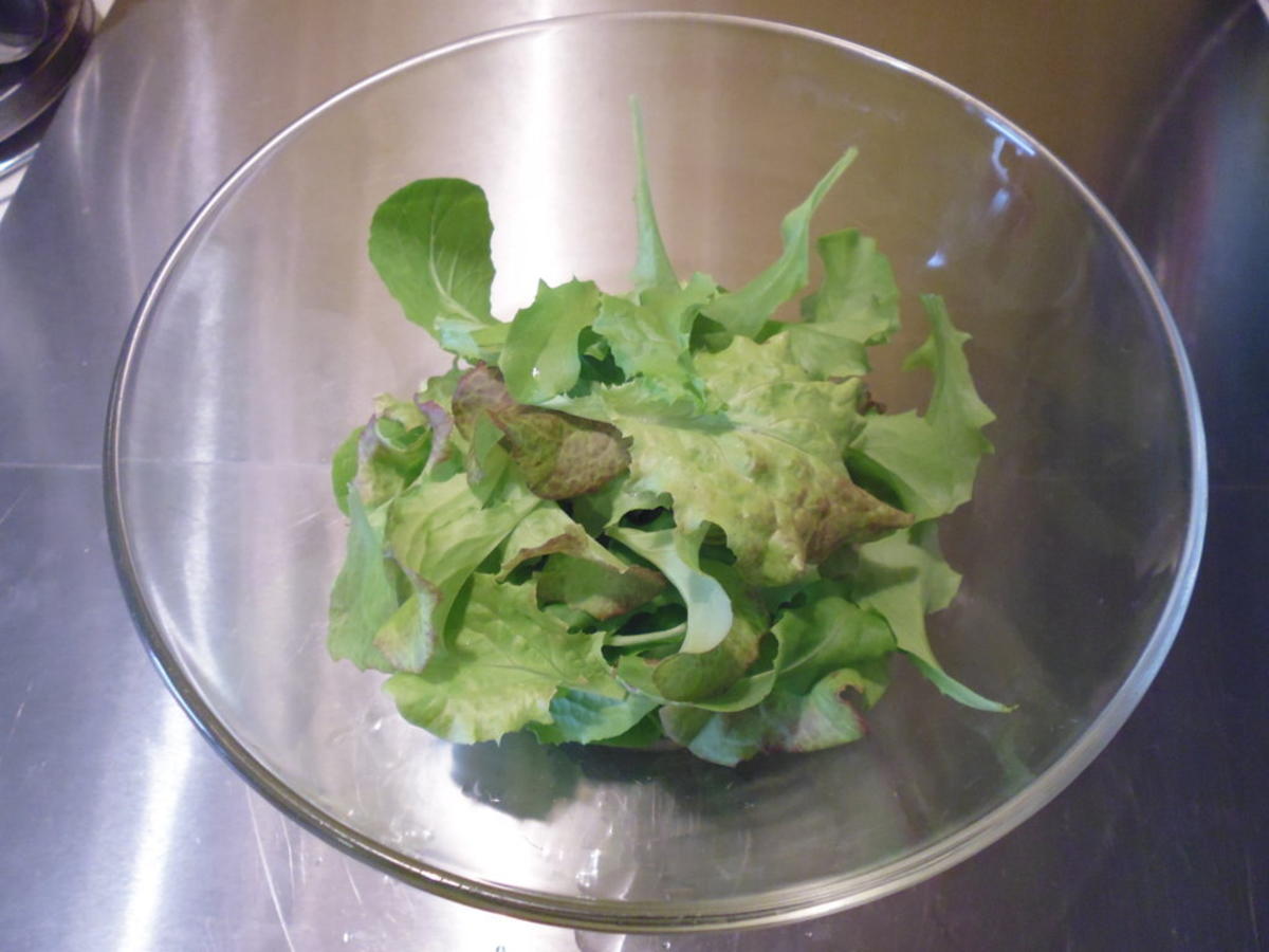 Dinkelsalat mit Salat von der Fensterbank - Rezept - Bild Nr. 5702