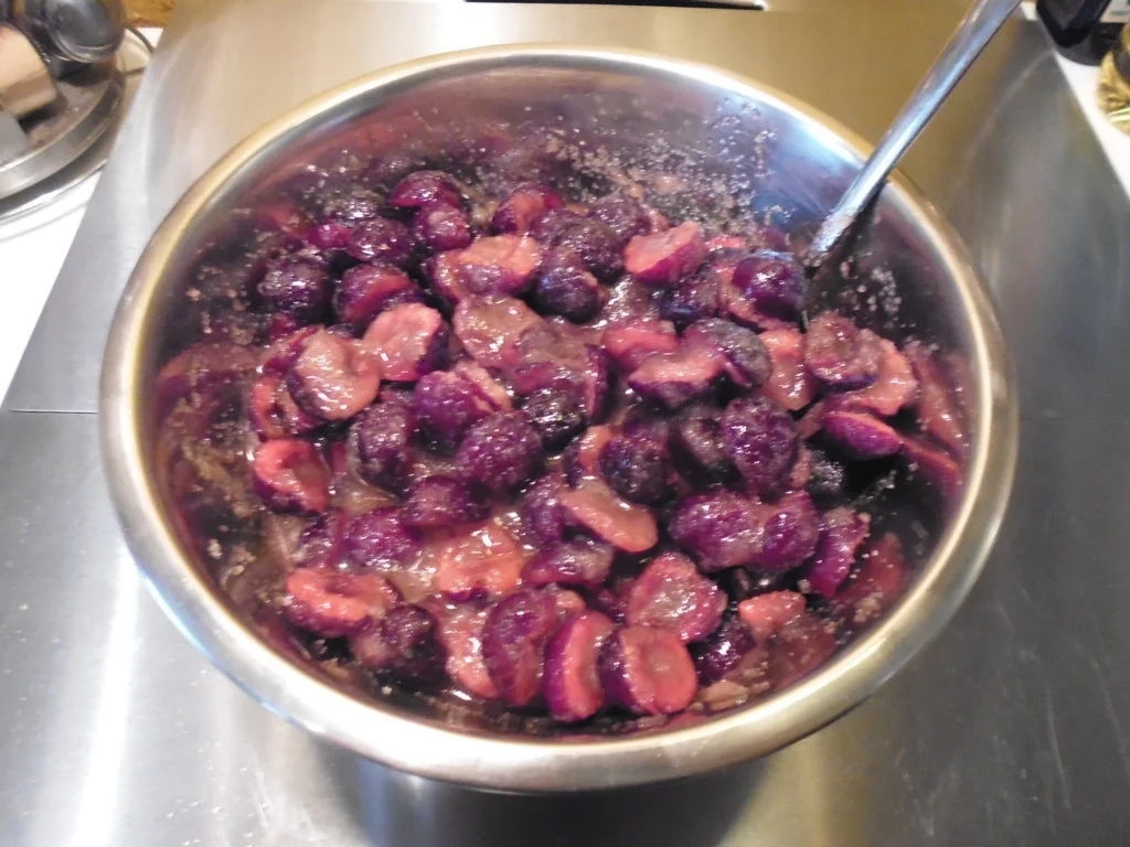 Kirsch-Amaretto-Nougat-Konfitüre - Rezept - Bild Nr. 5702