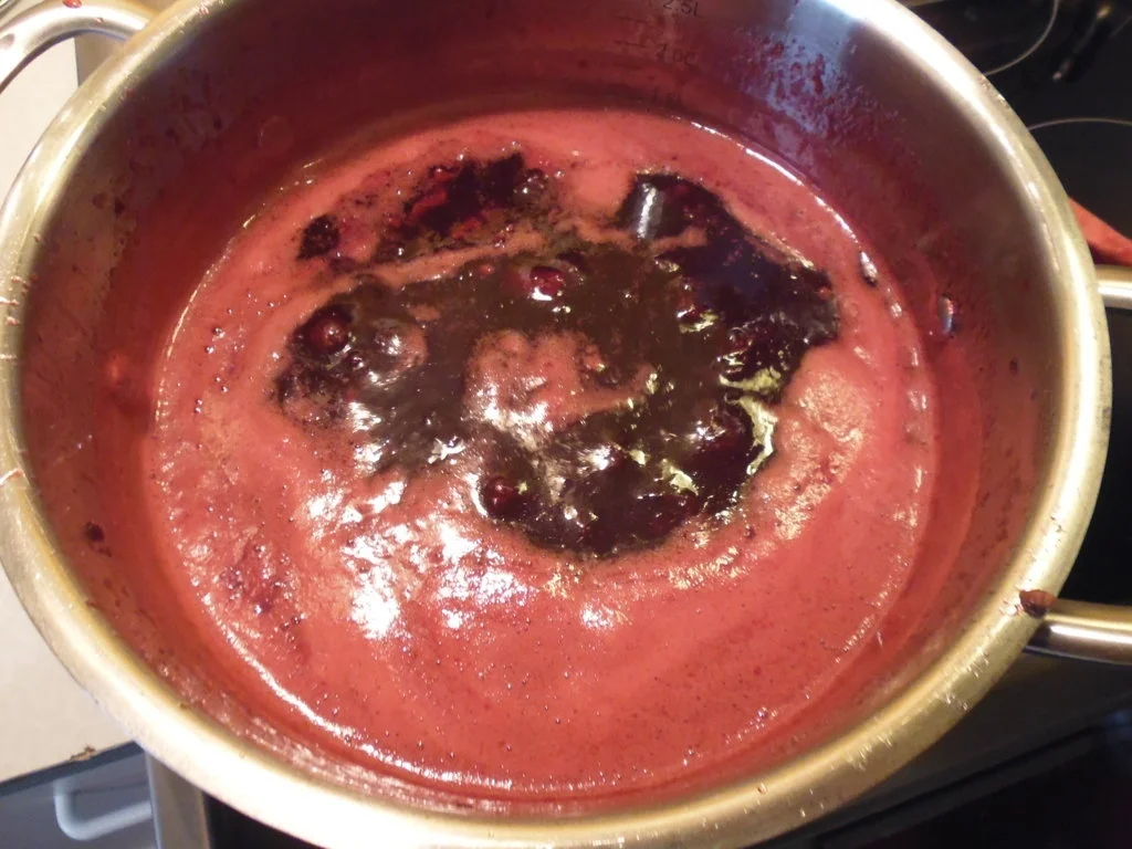 Kirsch-Amaretto-Nougat-Konfitüre - Rezept - Bild Nr. 5709