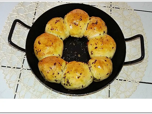 Rezept: Party- Bällchen aus dem Ofen und BBQ Sauce dazu Bild Nr. 5708 Party- Bällchen aus dem Ofen und BBQ Sauce dazu - Rezept - Bild Nr. 5708