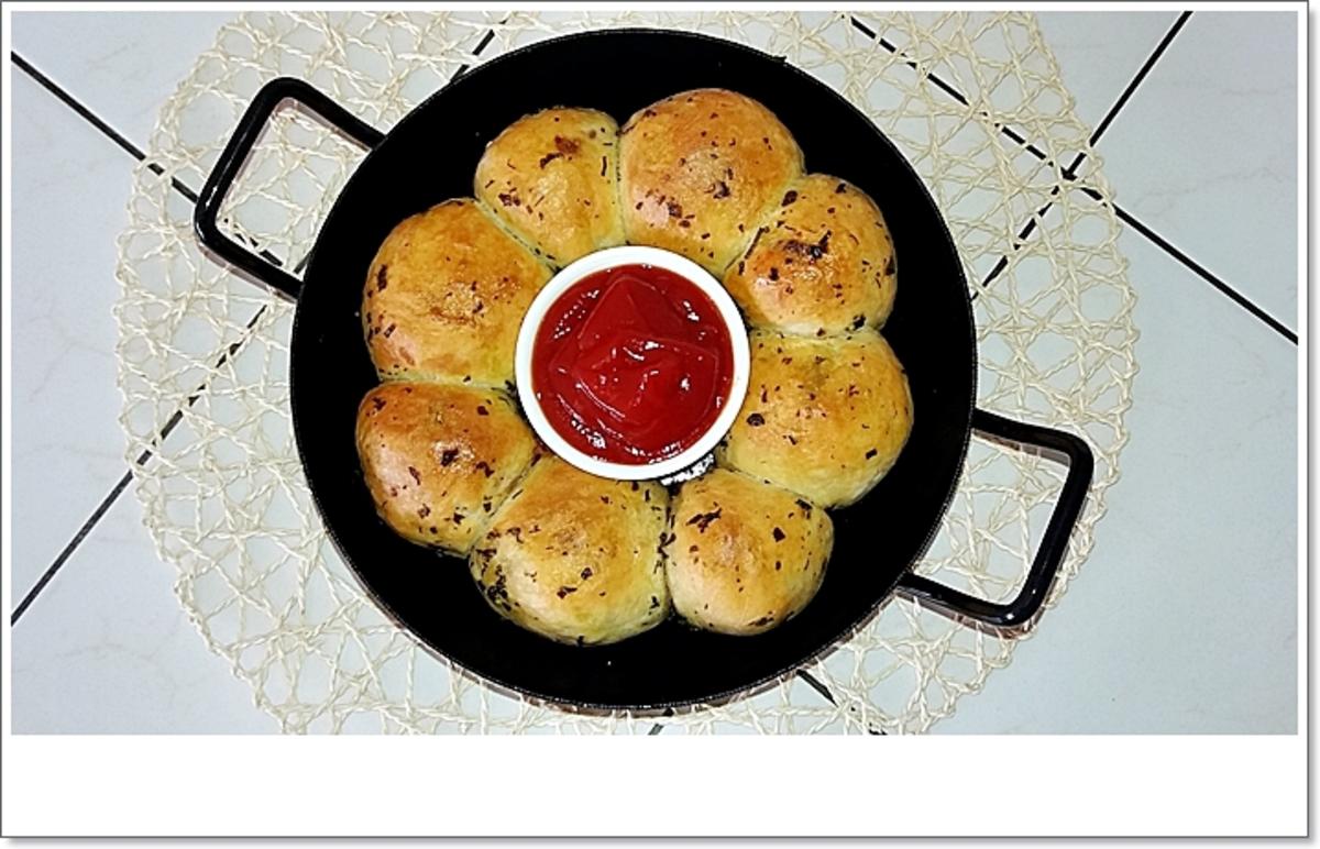 Party- Bällchen aus dem Ofen und BBQ Sauce dazu - Rezept - Bild Nr. 5709