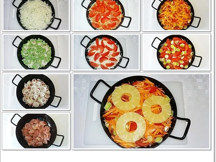 Rezept: Party Pfanne aus dem Ofen Bild Nr. 5699 Party Pfanne aus dem Ofen - Rezept - Bild Nr. 5699