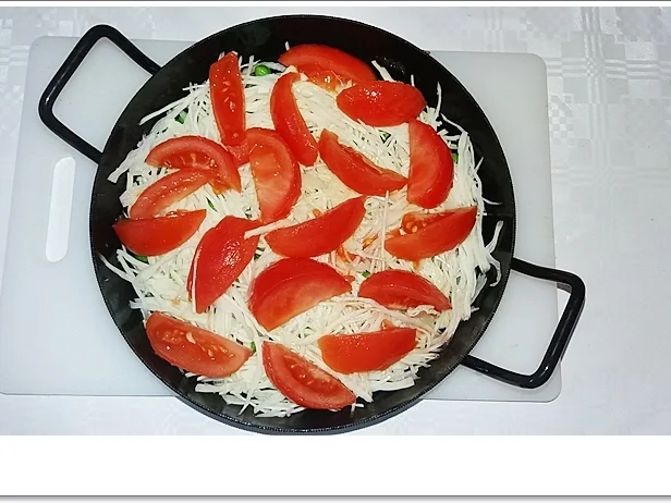 Rezept: Party Pfanne aus dem Ofen Bild Nr. 5705 Party Pfanne aus dem Ofen - Rezept - Bild Nr. 5705