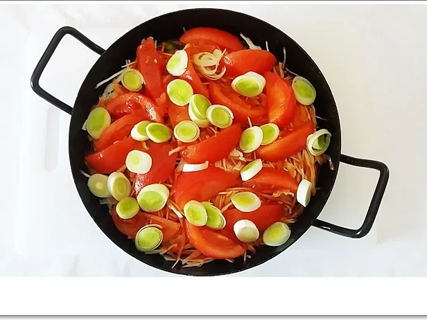 Rezept: Party Pfanne aus dem Ofen Bild Nr. 5707 Party Pfanne aus dem Ofen - Rezept - Bild Nr. 5707