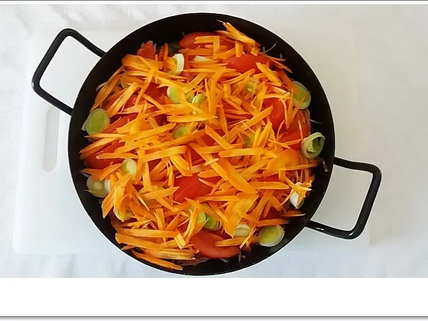 Rezept: Party Pfanne aus dem Ofen Bild Nr. 5708 Party Pfanne aus dem Ofen - Rezept - Bild Nr. 5708