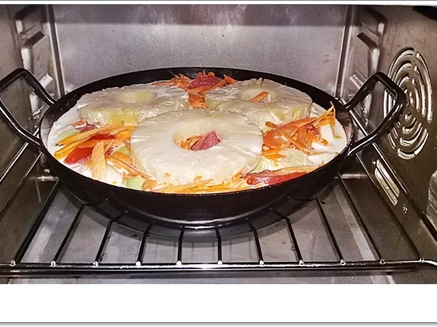 Rezept: Party Pfanne aus dem Ofen Bild Nr. 5711 Party Pfanne aus dem Ofen - Rezept - Bild Nr. 5711