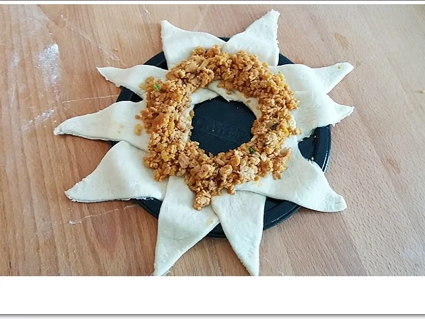 Party - Ring mit Hack und Gemüse - Rezept - Bild Nr. 5705