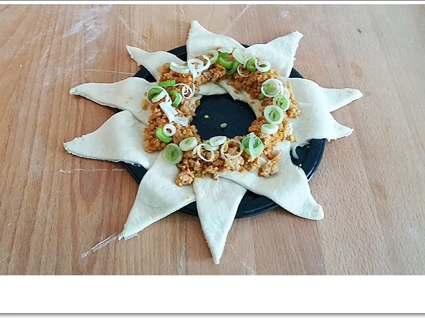 Party - Ring mit Hack und Gemüse - Rezept - Bild Nr. 5706