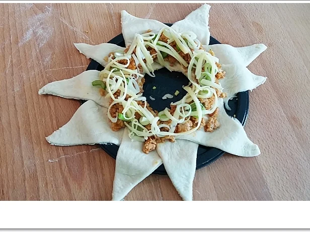 Party - Ring mit Hack und Gemüse - Rezept - Bild Nr. 5707