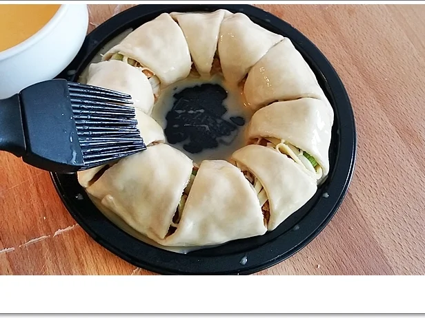 Party - Ring mit Hack und Gemüse - Rezept - Bild Nr. 5711