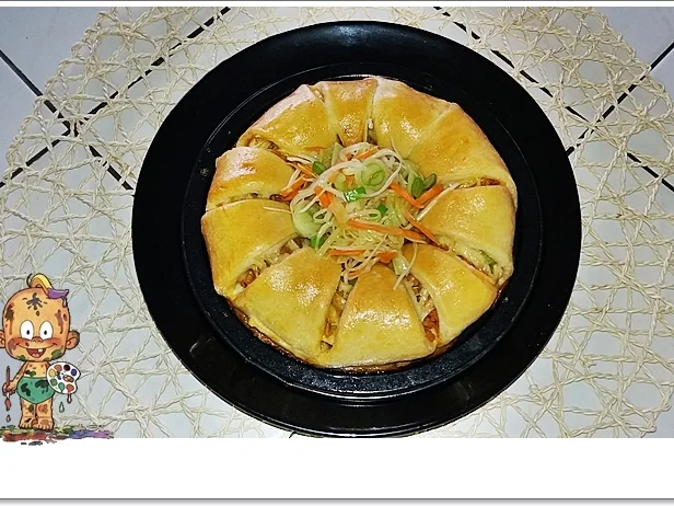 Party - Ring mit Hack und Gemüse - Rezept - Bild Nr. 5719