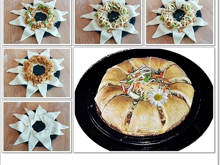 Party - Ring mit Hack und Gemüse - Rezept - Bild Nr. 5721